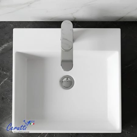 Смеситель для раковины Ceruttispa Орацио (ORAZIO) из латуни, цвет хром