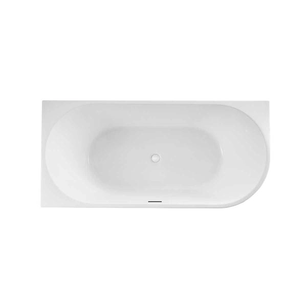 Ванна Vincea VBT-402-1700L 1700х800х580 цвет белый левая