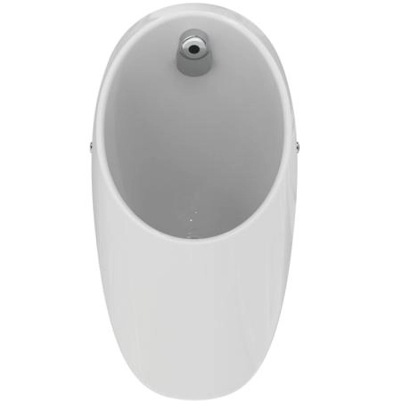 Ideal Standard i.life Писсуар подвесной 64х31х30см., Rimless сенсорный, крепеж, сифон, датчик 12в, цвет: белый глянец