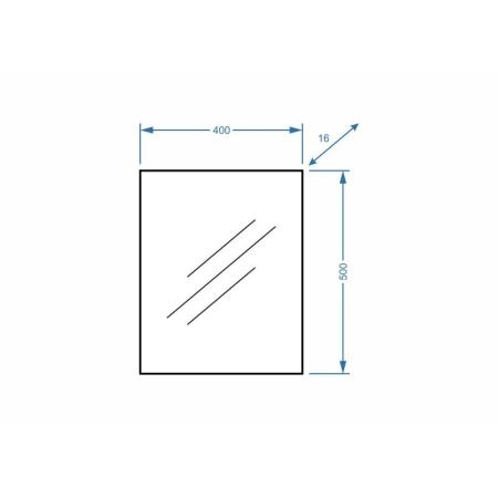 Зеркало Stella Polar Норина 40*50