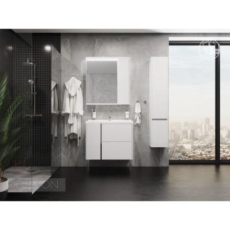 Тумба под раковину Aquaton Стоун 1A228201SX010 80 с ящиком,белый