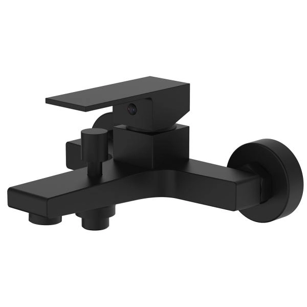 Смеситель для ванны Azario EDDIE с ручным душем, черный (AZ-WQY238207PA)