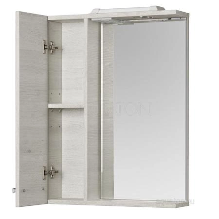 Зеркальный шкаф AQUATON Ронда PRO 55 дуб соммерсет 1A208602RSC2L