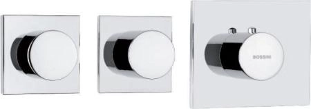 Термостат для ванны с душем Bossini OKI 2 Outlets LP Z031203.030, хром