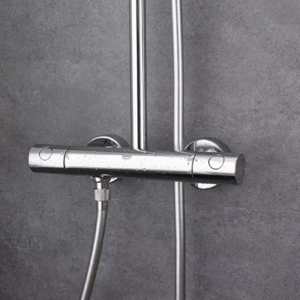 Душевая система Grohe New Tempesta Cosmopolitan 160 27922000 с термостатом для настенного монтажа