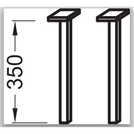Ножки для мебели Jacob Delafon ELEVATION EB906-NF