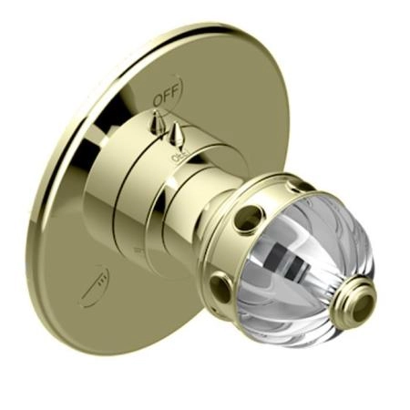 THG Hamptons Переключатель потоков, встраиваемый, внешняя часть, цвет: Polished nickel