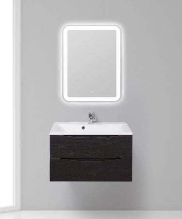 Тумба под раковину Belbagno MARINO Rovere Bianco подвесная 800x450x500 MARINO-800-2C-SO-WO-P