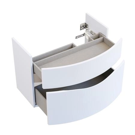 Тумба Kerama Marazzi RIVA РИВА RV.80\WHT.M 80 см, белая матовая