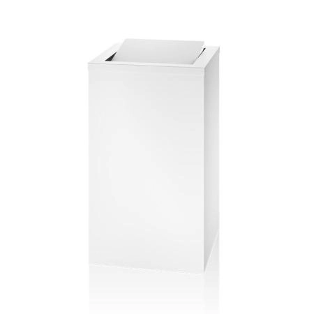 Decor Walther DW 215 Корзина для белья 32x32x58см, напольная, цвет: белый матовый