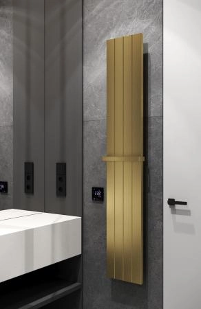 Полотенцесушитель электрический Boheme MATT GOLD 725-MG
