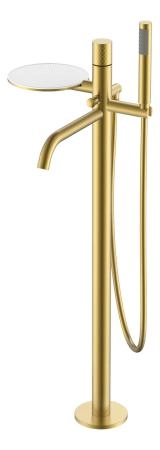 Смеситель STICK Boheme напольный Matt Gold DIMOND 129-MG