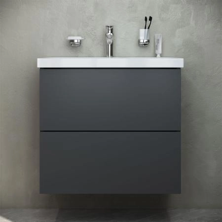 Тумба под раковину подвесная AM.PM GEM M90FHX06022GM графит матовый