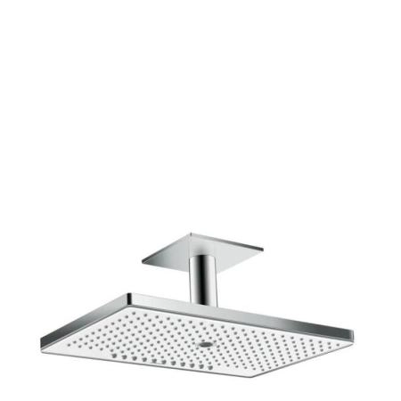 Hansgrohe 24006400 Rainmaker Select Верхний душ 460х300 мм, 3 реж., потол. кроншт.100 мм белый / хром