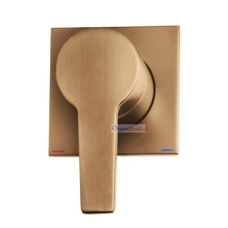 Смеситель для умывальника Keuco Edition 11 51116030200 встраиваемый, 219 мм Бронза шлифованная