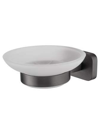 Мыльница с держателем WONZON & WOGHAND GRAFFITY, Темный графит (WW-9322)