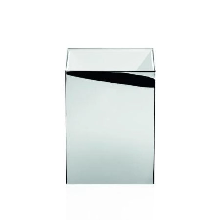 Decor Walther DW 74 Корзина для бумаги 17x17x24см, напольная, цвет: хром