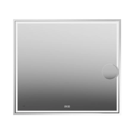 Зеркало Kerama Marazzi TECNO ТЕКНО TE.mi.90.1 c LED 90 с макро линзой, с подсветкой, с функцией антизапотевание, белый глянцевый