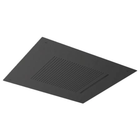 Almar Velvet Temptation Верхний душ 49.8х49.8см., потолочный, 2 режима, цвет: Black Absolute Brushed PVD
