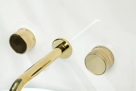 Смеситель из стены Boheme PRESTIGE на 3 отв. GOLD 152-2-G-PR