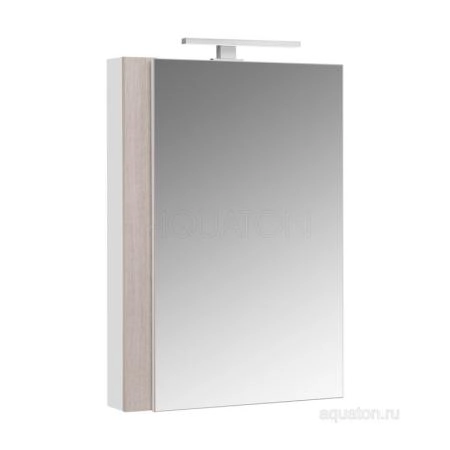 Зеркальный шкаф AQUATON Кантри 55 белый, дуб верона 1A257702AHB20