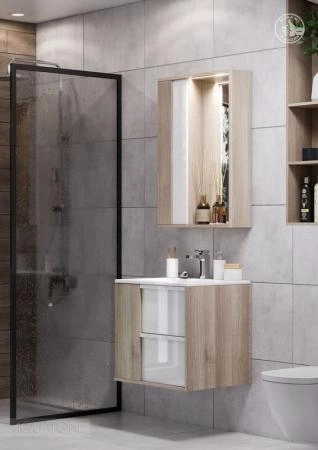 Тумба под раковину AQUATON Бостон 60 дуб эврика 1A252501BN010