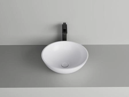 Раковина NT BAGNO NT410 Coppa 400x400 искусственный камень белый матовый