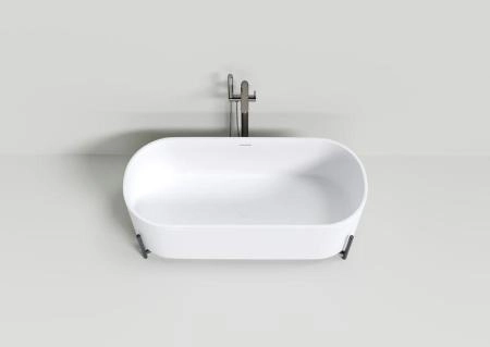 Ванна NT BAGNO NT303 AMIATA 1600x700 искусственный камень белый матовый