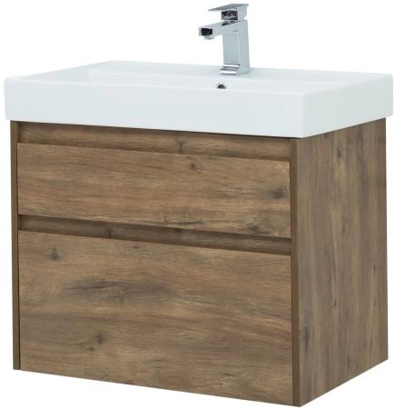 Тумба под раковину Aquanet Nova Lite 75 дуб рустикальный (2 ящика)