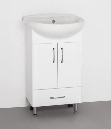 Тумба под раковину Style Line Эко Стандарт 50 напольная с дверками