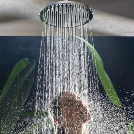 Душевая система Bossini APICE L10507.030 с термостатическим смесителем, верхний душ 280 мм цвет хром