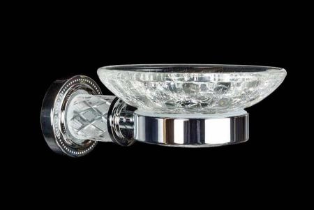 Мыльница Boheme (стекло кракле) Murano Cristal 10903-CRST-СH
