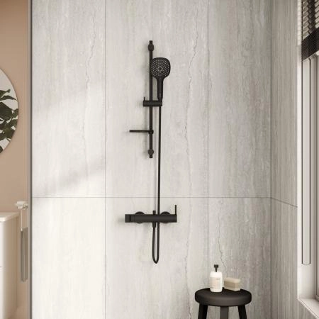 Смеситель VitrA Origin  A4261936WTC настенный однорычажный матовый черный латунь