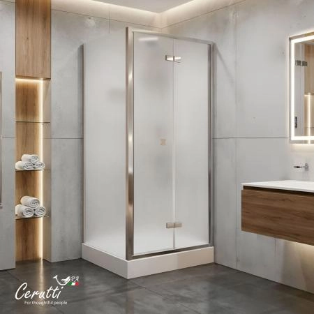 Душевая кабина СeruttiSPA БЕЛЛА (BELLA) 90F (90x90x215-225)