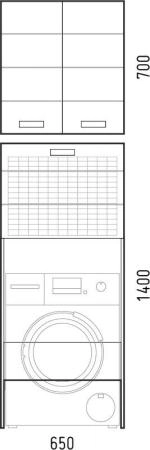 Стойка Corozo Денвер 65, корзина