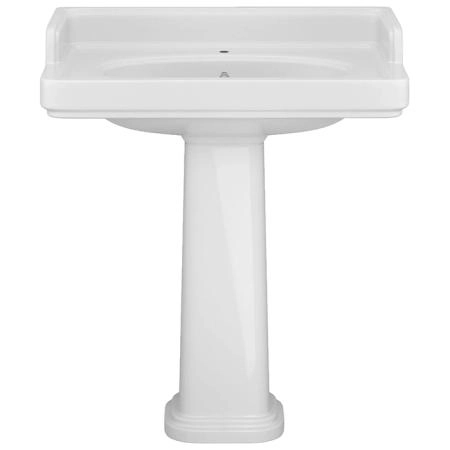 Раковина Kerama Marazzi POMPEI ПОМПЕИ PO.wb.80 подвесная/мебельная 80, белая глянцевая