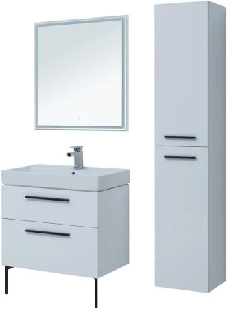 Тумба под раковину Aquanet Nova 75 белый (2 ящика)