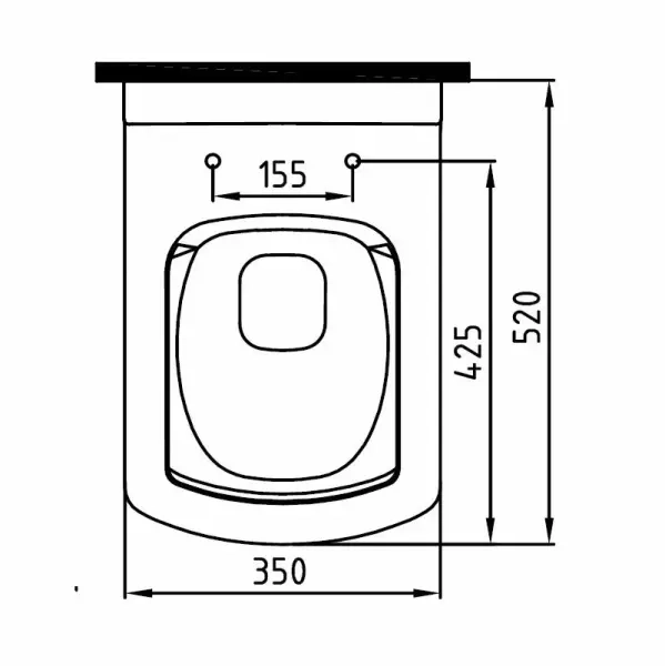 Унитаз Bien NEPTUN подвесной безободковый с форсункой биде со встроенным смесителем сиденье микролифт NPKA052N1VE0W5000