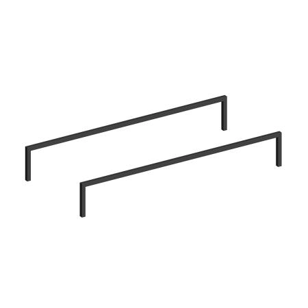 Ножка Kerama Marazzi ATOLLO АТОЛЛО ATlg.110\ML 110 низкая металлическая, черная матовая