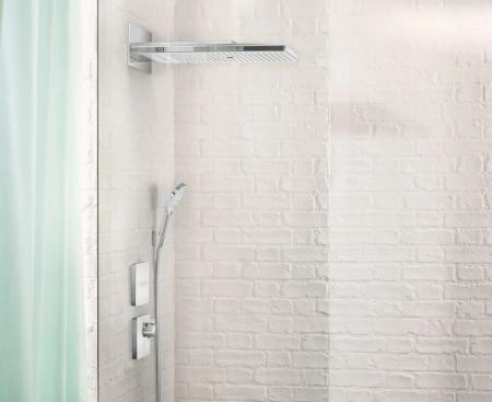 Верхний душ Hansgrohe Rainmaker Select 24001400 580x260 3jet, для (01800180) хром/белый