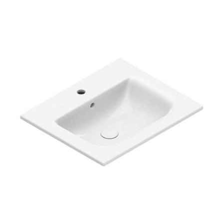 Catalano Italy Раковина 60x50см, с 1 отв., цвет: белый глянцевый