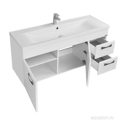 Тумба под раковину Акватон Диор 120 см цвет белый