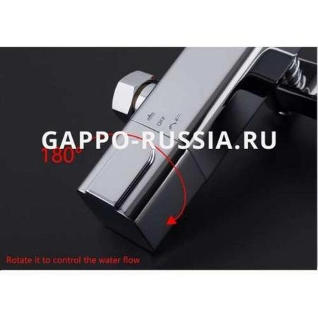 Душевая система Gappo G2491 термостат хром