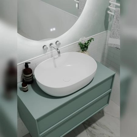Раковина-чаша Terminus Прато 03RN60x41x14W, белый