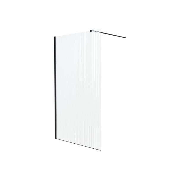 Душевая перегородка KNOTLOR WI120CG1BL 120х200, черный