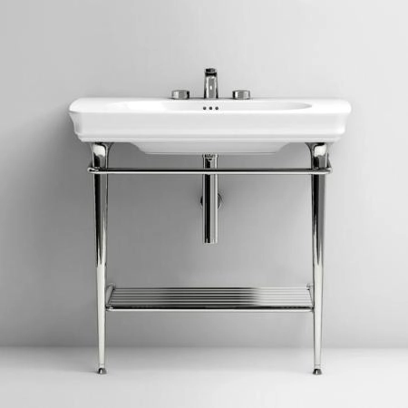 Artceram CIVITAS Структура металлическая 90х40см Tonda, полка сетка, напольная, цвет: хром