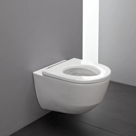 Laufen Pro Унитаз подвесной, безободковый, 53х36х34см., покрытие LCC, цвет: белый