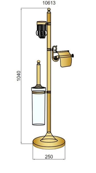 Стойка Boheme напольная MEDICI 10613