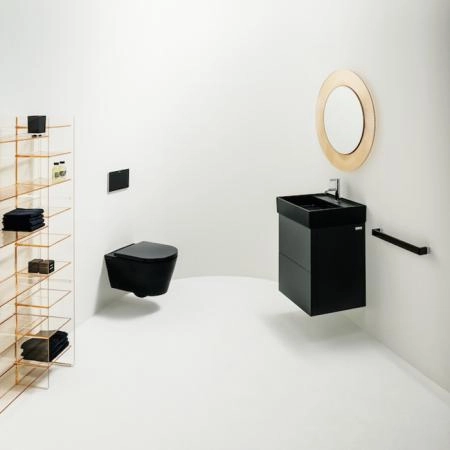 Laufen Kartell Зеркало круглое d=78см, настенное, без подсветки, цвет: медь