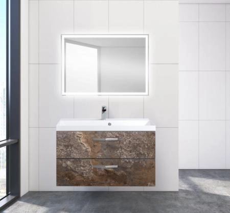 Тумба под раковину Belbagno AURORA Rovere Tabacco подвесная AURORA-900-2C-SO-RT